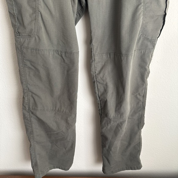 5.11 Tactical Pants Mens 34x32 Green Utility Ripstop Cargo Workwear Outdoor - Picture 3 of 13
